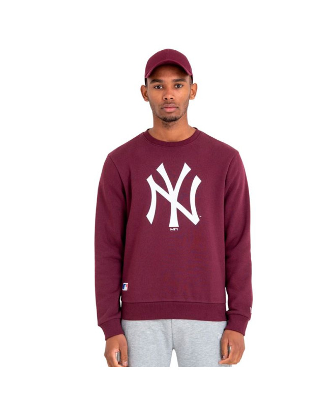 Sweat New Era NOS MLB REGULAR CREW NECK New York Yankees MRNWHI Homme