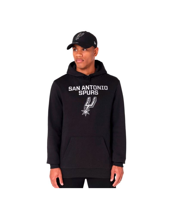 Sudadera New Era NOS NBA REGULAR San Antonio Spurs BLK Hombre