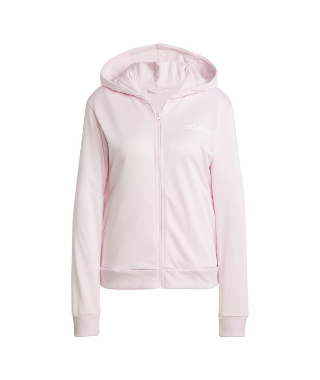 Fato de treino adidas Linear Ts Mulher Rosa