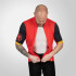 Camiseta de Ciclismo Endura Fs260 S/S Homem Vermelho