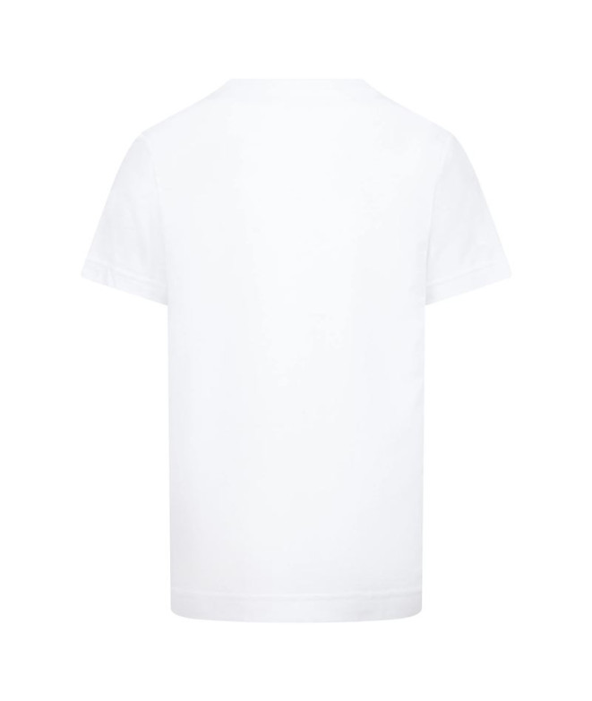 Camiseta Jordan Jdb Jumpman Air Emb Menino Branco