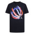 T-shirt Jordan Jdb Bball Fire Ss Enfant Noir