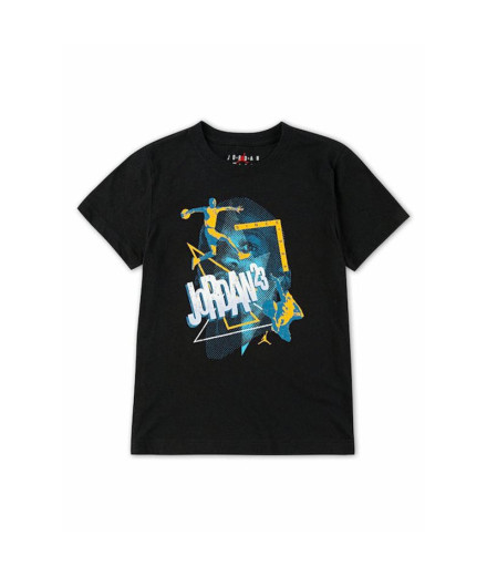 T-shirt Jordan Jdb Jordan 3Peat Ss Enfant Noir