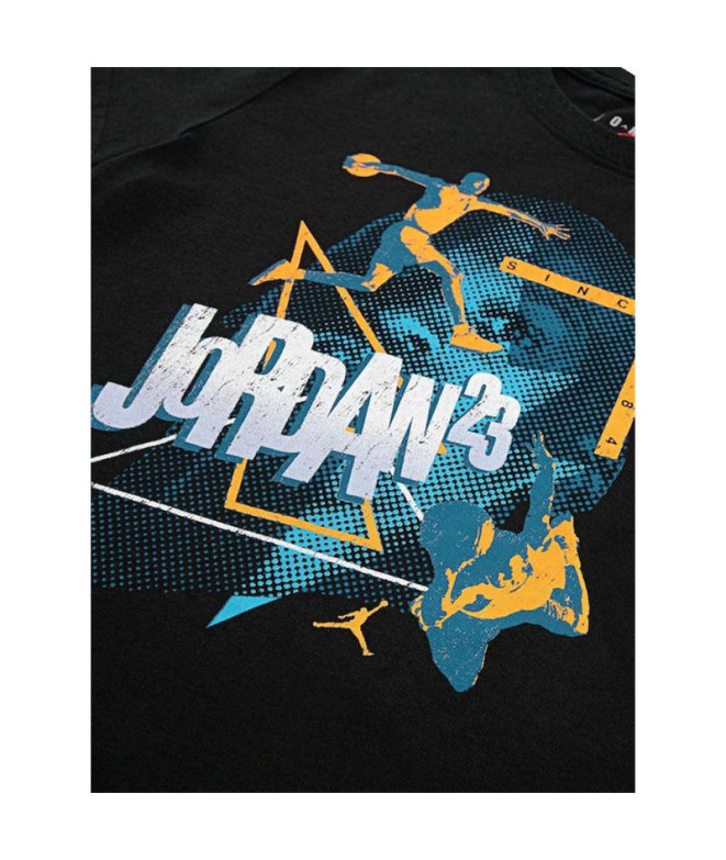 Camiseta Jordan Jdb Jordan 3Peat Ss Infantil Preto