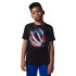 T-shirt Jordan Jdb Bball Fire Ss Enfant Noir