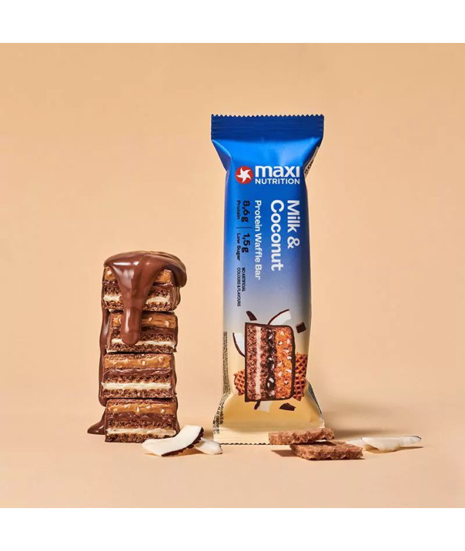 Barre Maxi Nutrition Barre Protéinée Gaufre au...