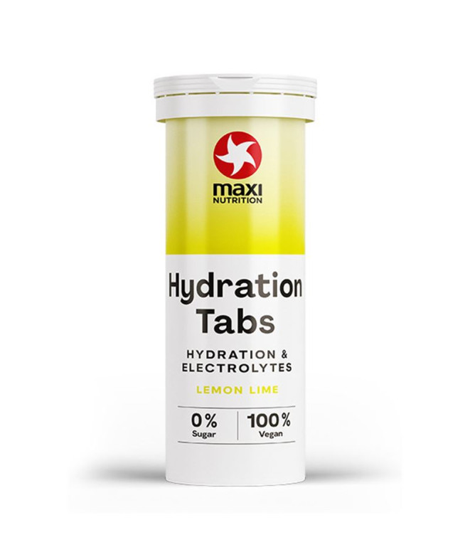 Maxi Nutrition Hydration Tabs Lemon Lime, 10 tabletas