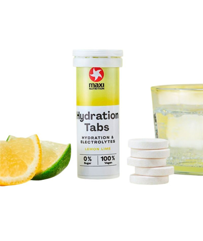 Maxi Nutrition Hydration Tabs Lemon Lime, 10...