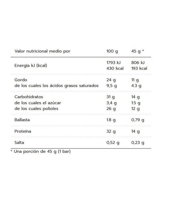 Barrita Maxi Nutrition Creamy Core Avellana y...