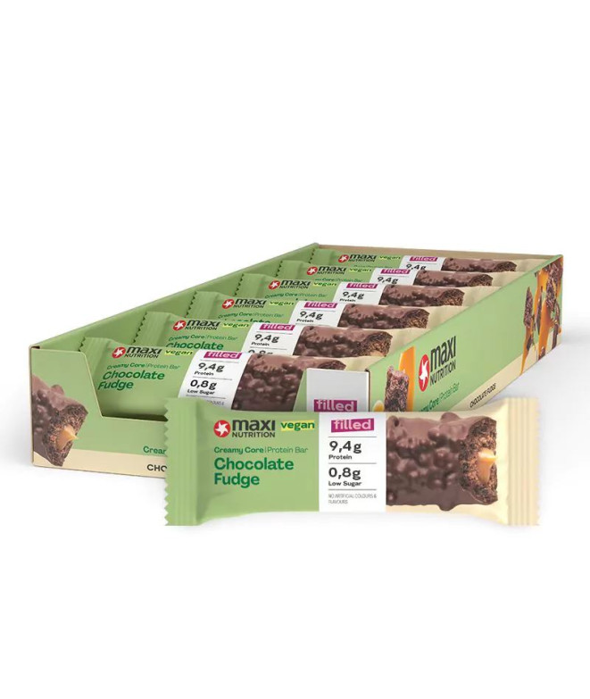 Barrita Maxi Nutrition Proteica Chocolate Fudge Vegana