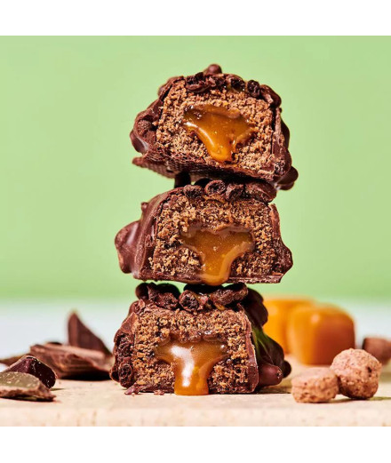 Barrinha Maxi Nutrition Proteica Chocolate Fudge Vegana 2