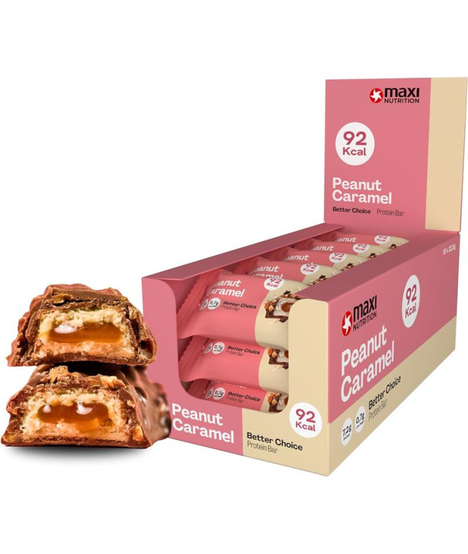 Barrita Maxxi Nutrition Better Choice Peanut Caramel 22,5g