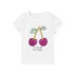 Camiseta nomeie como Nmfvibeke Capsl Menina Bright Branco