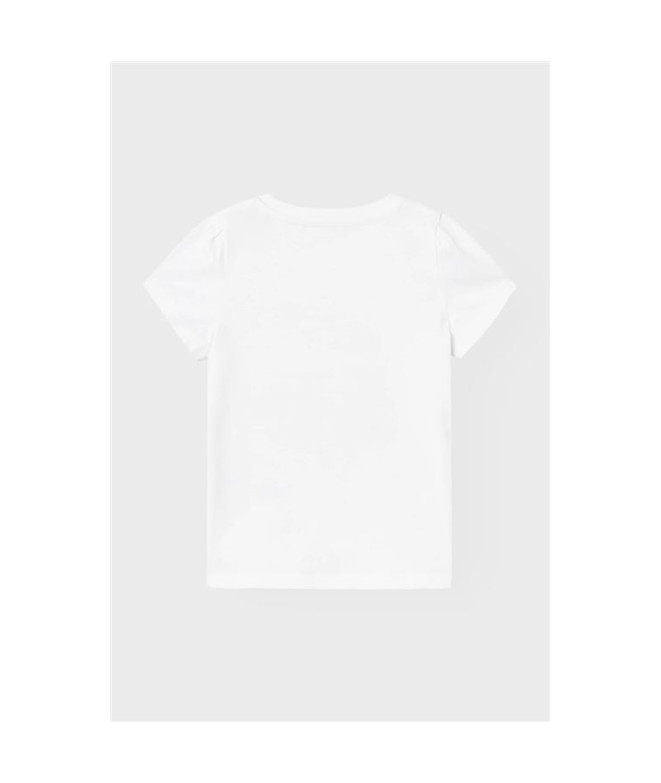 T-shirt nommez-le Nmfvibeke Capsl Fille Bright...