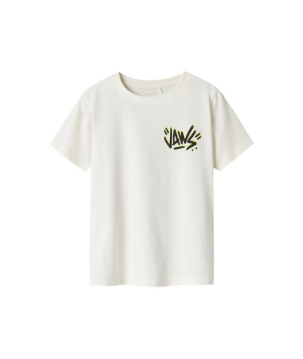 Camiseta nomeie-a Nkmmakai Jaws Nreg Box Sky Menino Cloud...