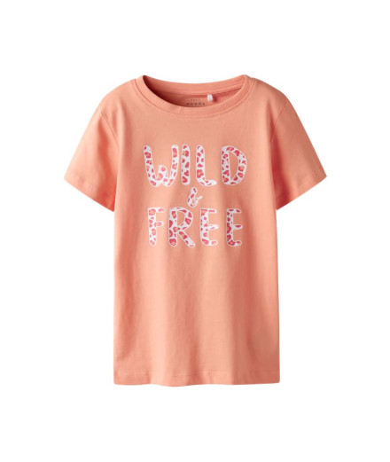 Camiseta nomeie-a Nkfvanaya Noos Papaya Punch Menina