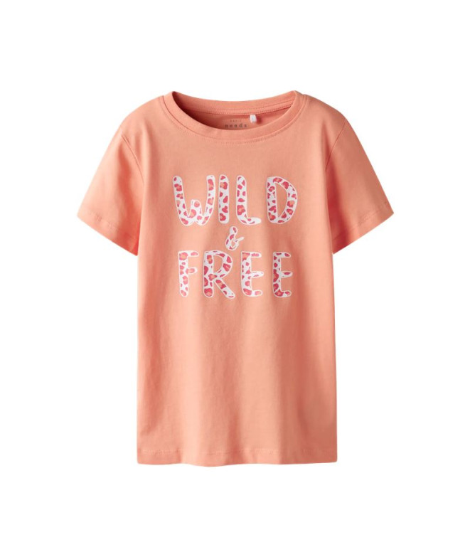 Camiseta name it Nkfvanaya Noos Papaya Punch Niña