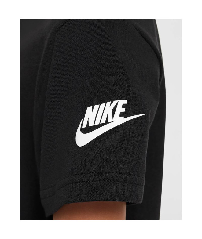 Camiseta Nike Nkb Futura Block Infantil Preto