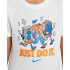 Camiseta Nike Nkb Music Boxy Pals Ss Tee Infantil Branco