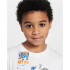 T-shirt Nike Nkb Music Boxy Pals Ss Tee Enfant Blanc