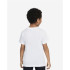 T-shirt Nike Nkb Music Boxy Pals Ss Tee Enfant Blanc