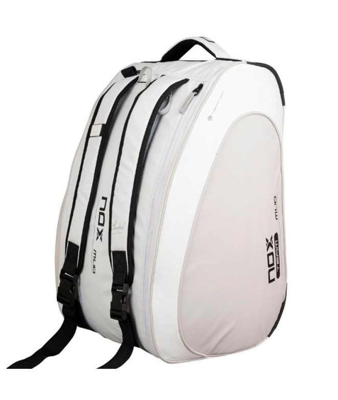 Paletero Nox Ml10 Team Blanco/Gris
