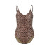 Fato de banho Pieces Pcbaomi Swimsuit Bc Mulher Preto/Leo