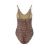 Fato de banho Pieces Pcbaomi Swimsuit Bc Mulher Preto/Leo