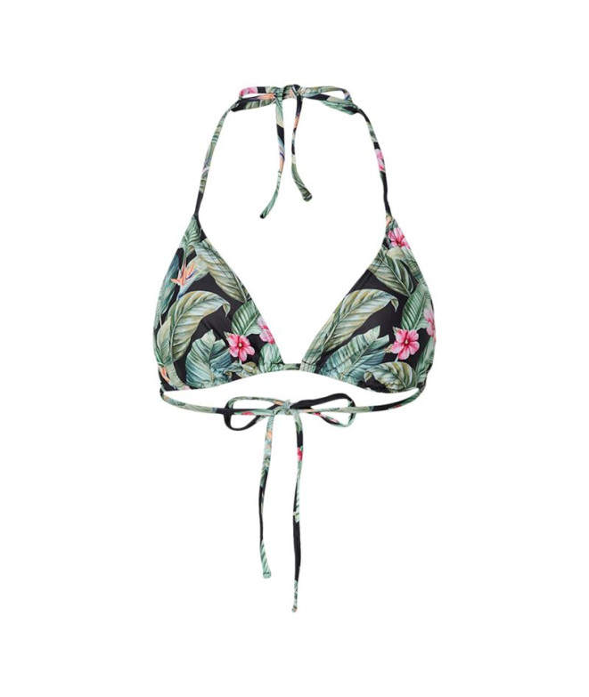 Bikini Pieces Pcbaomi Bikini Triangle Top Bc Mujer Hawaiian Tropical