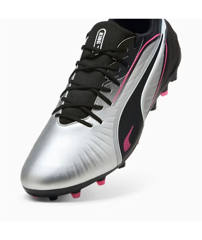 Bottes de football Puma King Match Mg Noir