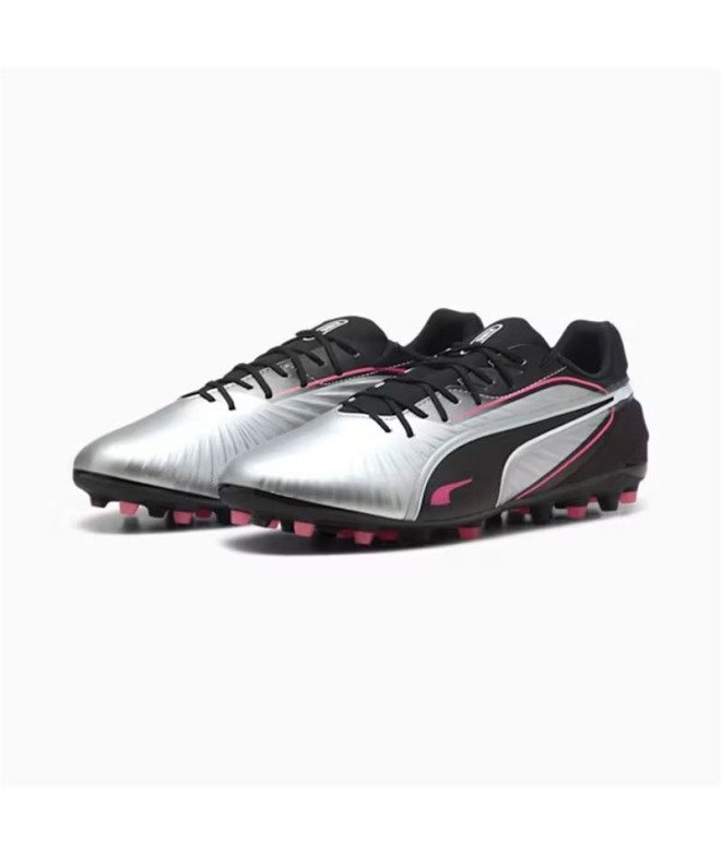 Bottes de football Puma King Match Mg Noir