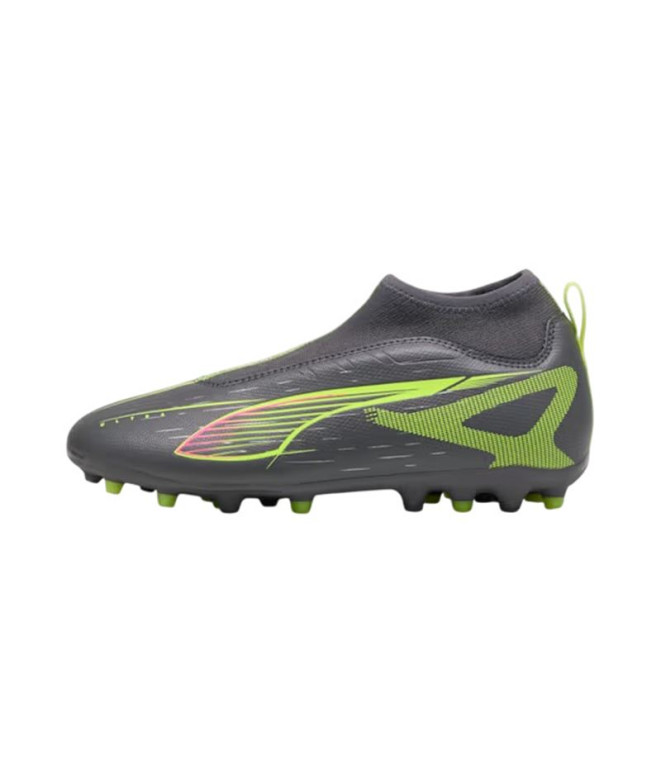 Botas de fútbol Puma Ultra 5 Match+ Ll Mg,Matte Aged Sil, Niño