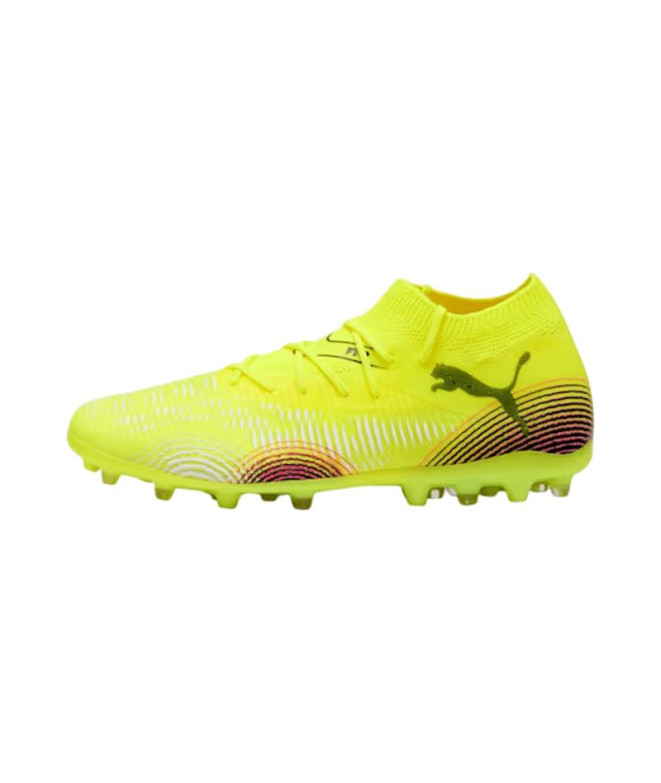 Botas de fútbol Puma Future 8 Match Mg,Yellow Alert, Hombre
