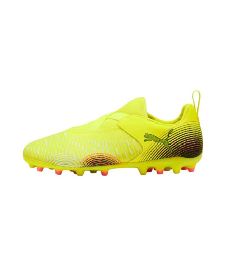 Botas de futebol Puma Future 8 Match Ll Mg Menino Amarelo