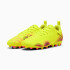 Botas de futebol Puma Future 8 Play Mg Menino Amarelo