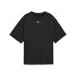 T-shirt de Fitness Puma W Tad Essentialsential Relax Femme Noir