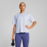 T-shirt de Fitness Puma Tad Essentialsential Rela Femme Bleu