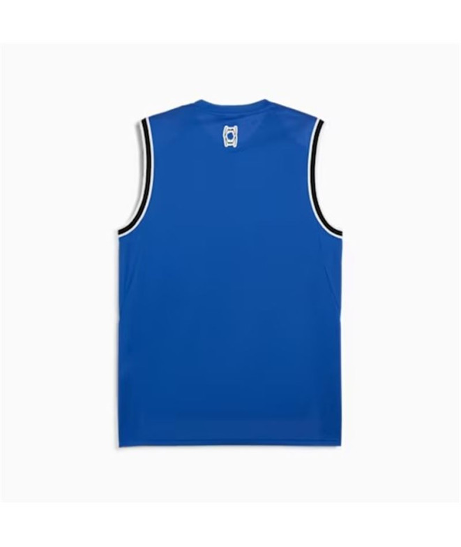 T-shirt Puma Winning t Mesh Homme Bleu