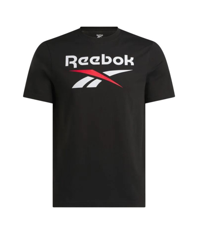 Camiseta Reebok Identity Big Hombre Negro