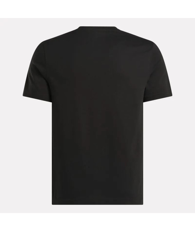 Camiseta Reebok Identity Big Hombre Negro