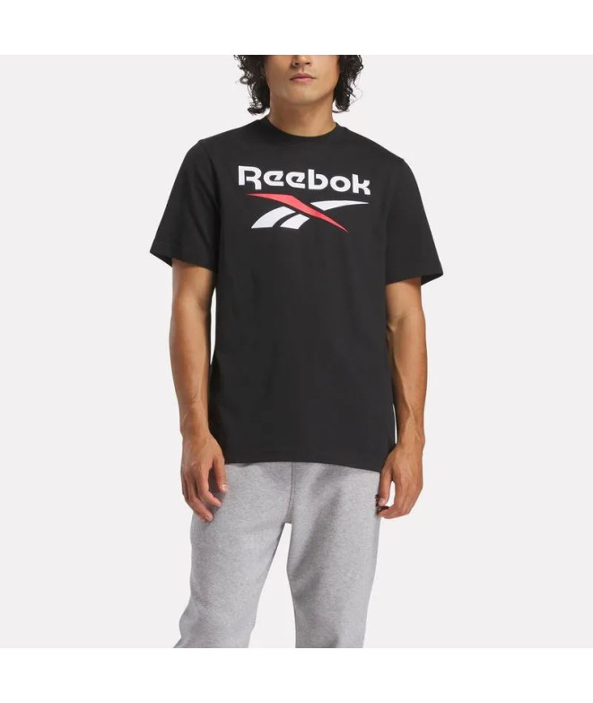 Camiseta Reebok Identity Big Hombre Negro