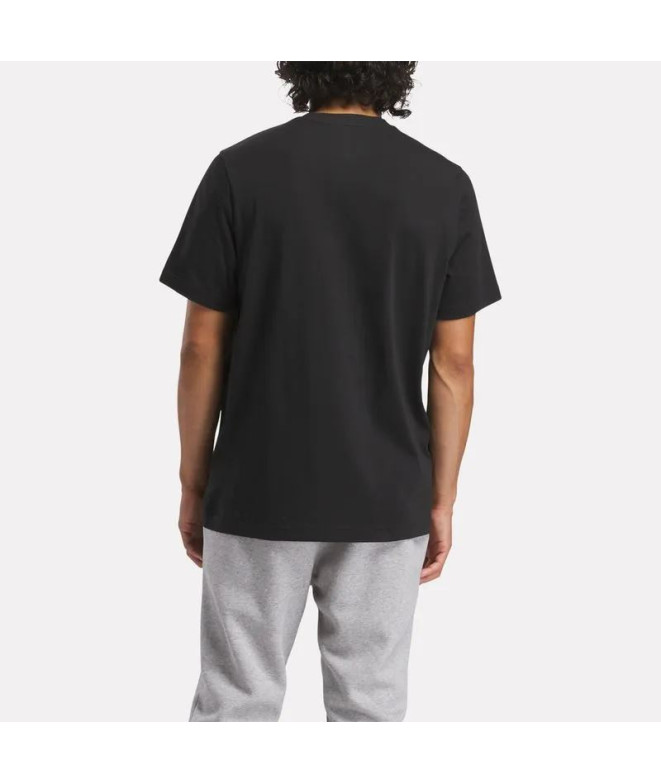 Camiseta Reebok Identity Big Hombre Negro