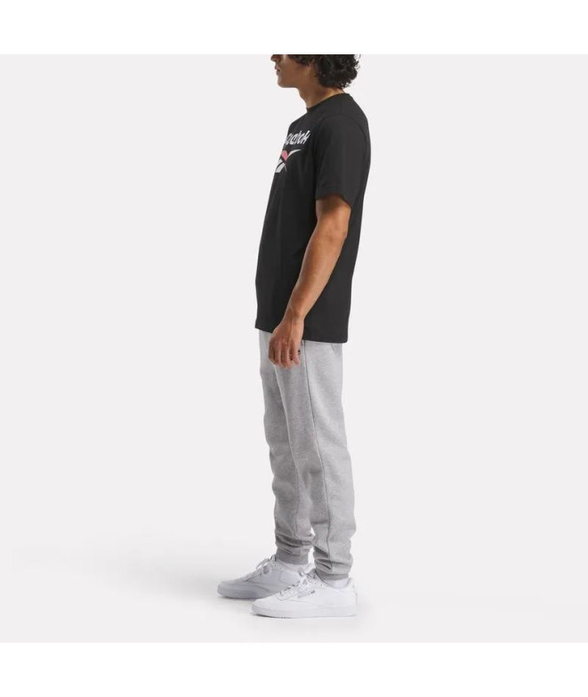 Camiseta Reebok Identity Big Hombre Negro
