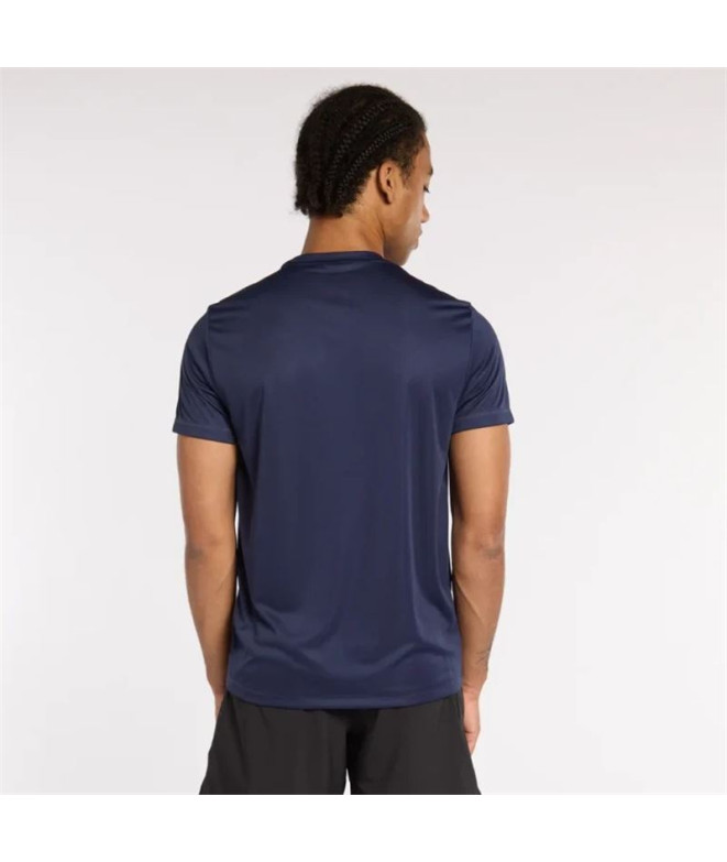 Camiseta Reebok Id Train Ss Tech Homem Azul...