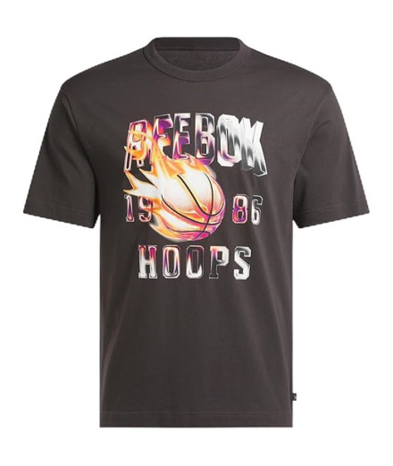 Camiseta Reebok Gs Basketball On Fir Homem Preto