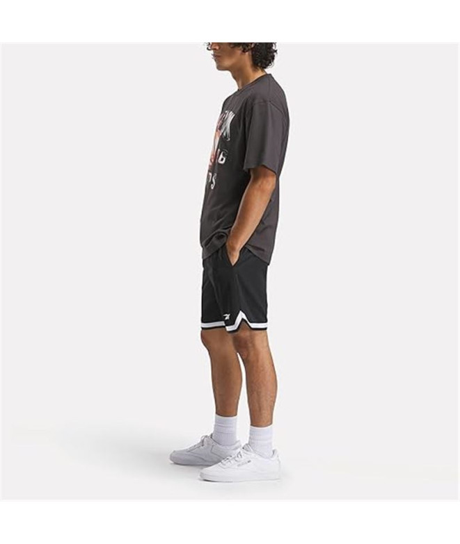 T-shirt Reebok Gs Basketball On Fir Homme Noir