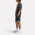T-shirt Reebok Gs Basketball On Fir Homme Noir