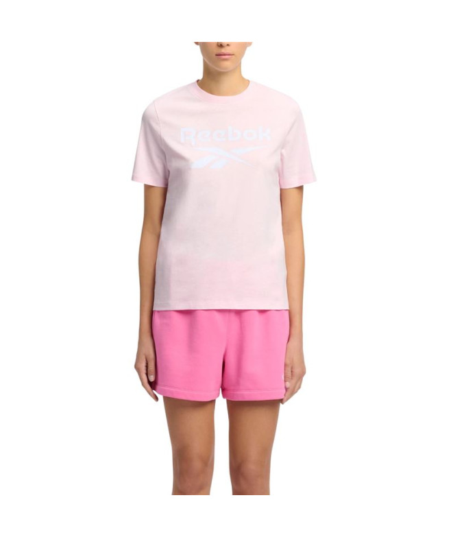 Camiseta Reebok Identity Big Mujer Rosa