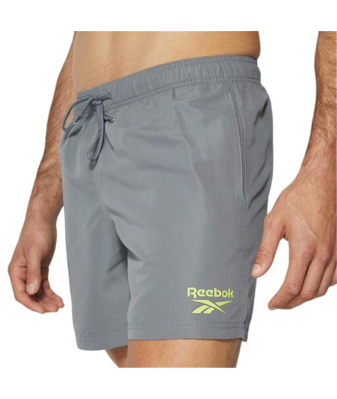 Bañador Reebok Swim Short Yale Essential Hombre Gris