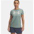 Camiseta Manga Curta Under Armour Logo Ss Mulher Verde